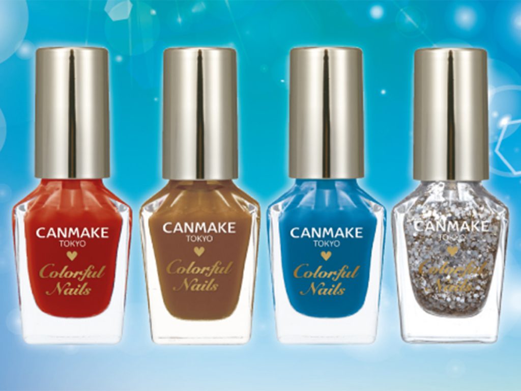 CANMAKE 大人気ネイルシリーズ暑い夏を彩るこなれ色