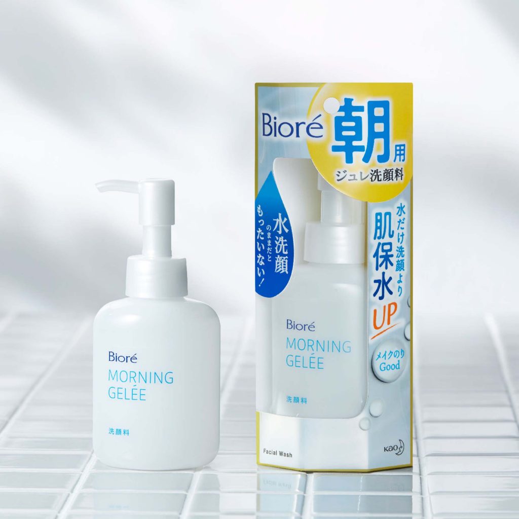 水だけ洗顔は、実は乾燥しやすい？「ビオレ朝用ジュレ洗顔料」で肌保水UP