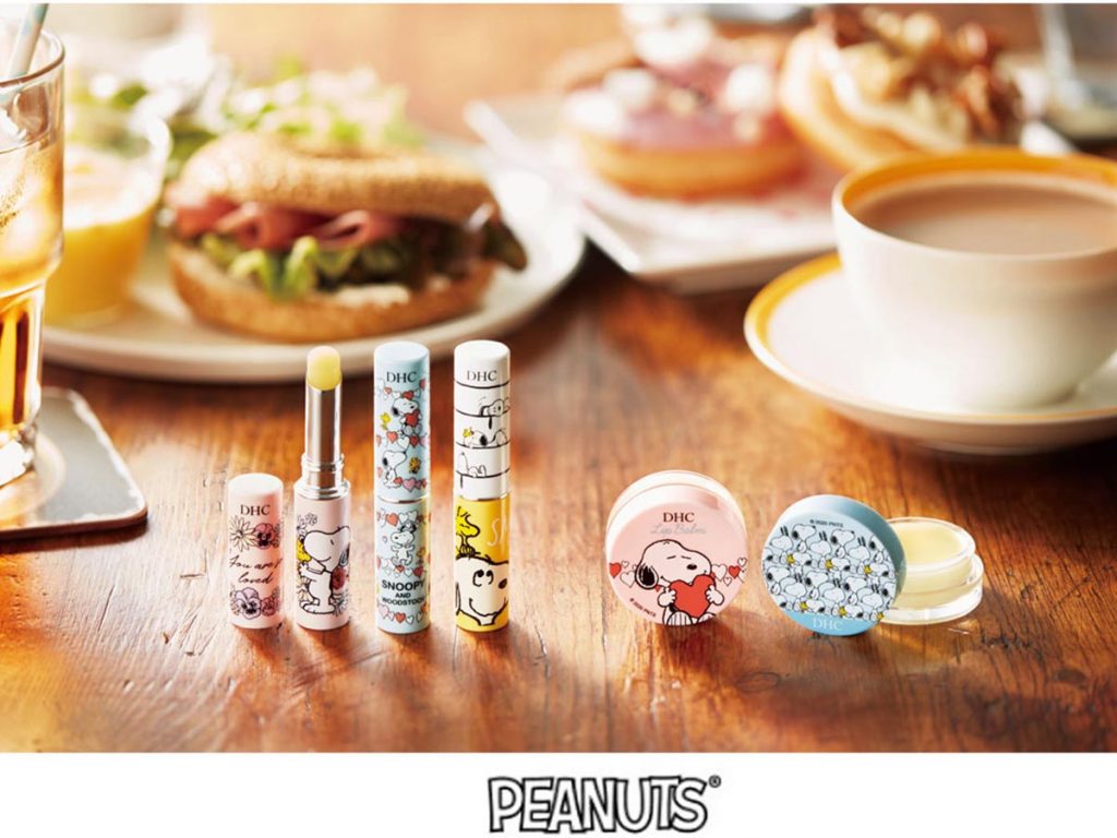 可愛いデザインでリップケア「DHC×スヌーピー」コラボ限定発売