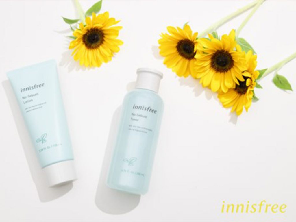 innisfreeノーセバム ライン　夏のスキンケアアイテム限定発売