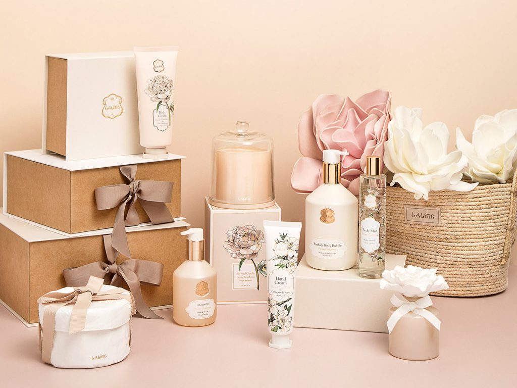 Lalineつみたての花のような香りピオニーガーデニア シリーズ登場