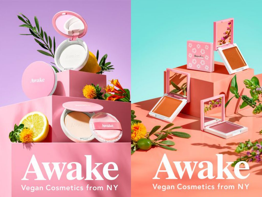 NY生まれのヴィーガンブランド『Awake』フェイスパウダーとチーク＆リップ発売