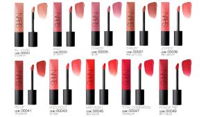 NARS エアーマットリップカラー　８本セット NARS新「エアーマットリップカラー」軽やかでエアーマットな唇に