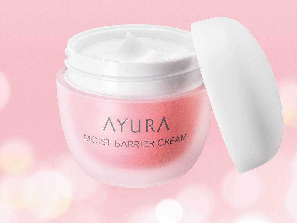 素早くふんわり、やわらかな肌へアユーラ モイストバリアクリーム発売