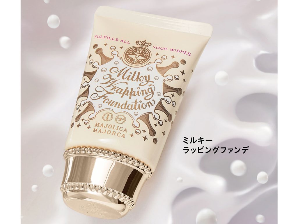 マジョリカマジョルカでつくる透明感新リキッドファンデーション発売