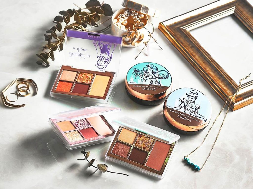 MISSHA×ディズニーストア共同企画ディズニープリンセスモチーフパッケージ
