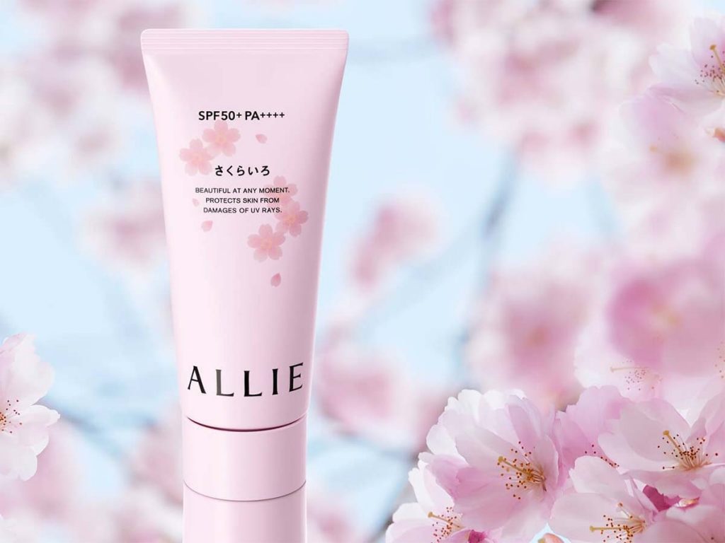 ALLIE 昨年大人気だった「さくら」UVカットジェルが今年も登場