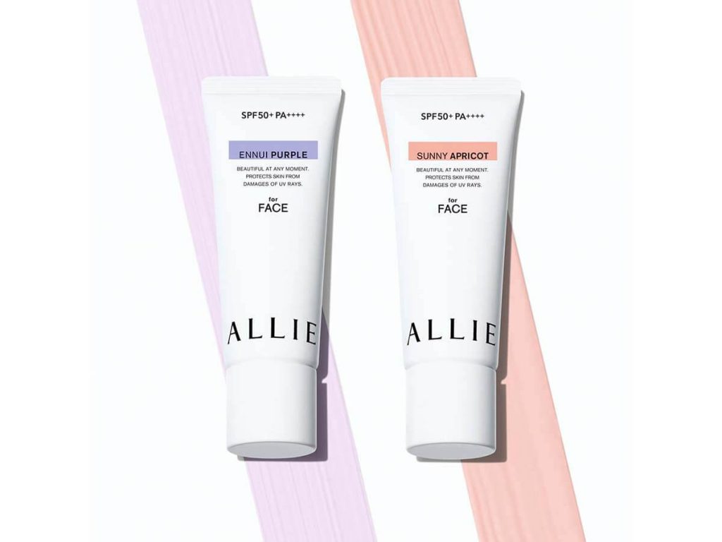 日やけ止めだけで顔色をつくりこむALLIE ノーファンデにぴったりのアイテム