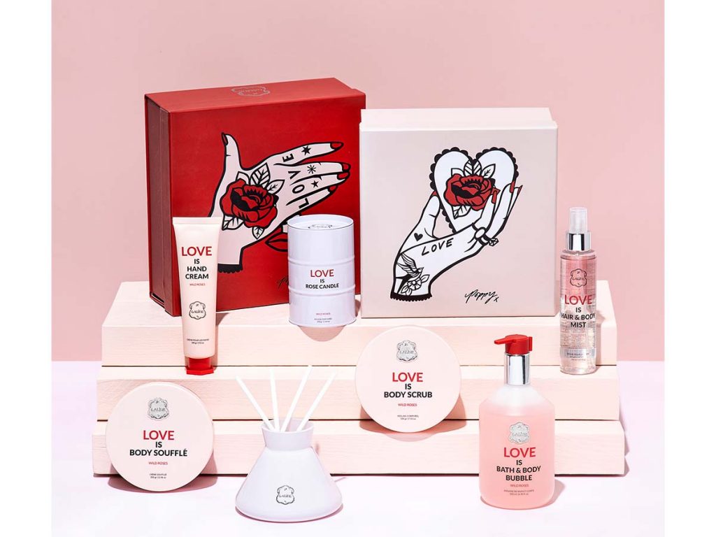 LalineよりLOVEが刻印された「ワイルドローズ2021」限定発売
