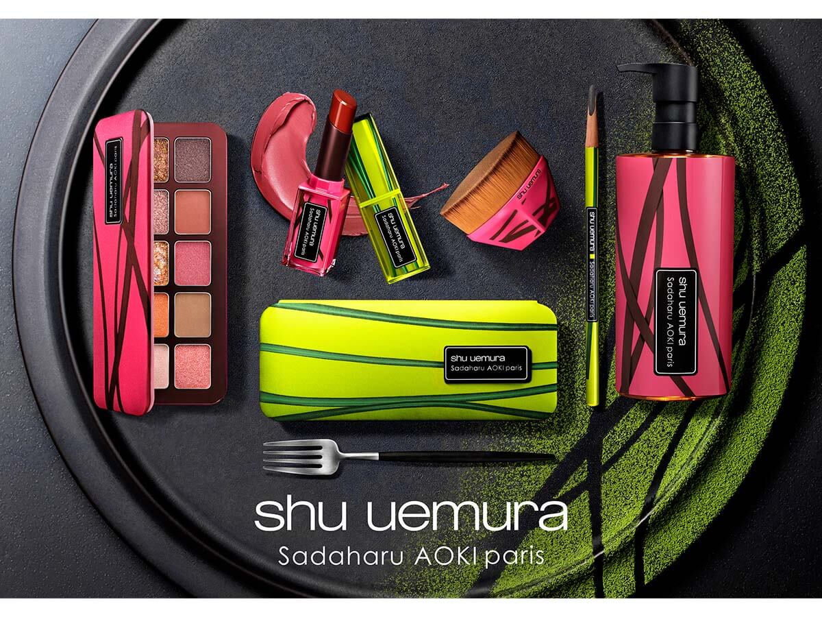 めくるめく鮮やかな色合いシュウ ウエムラ×サダハル・アオキ・パリ