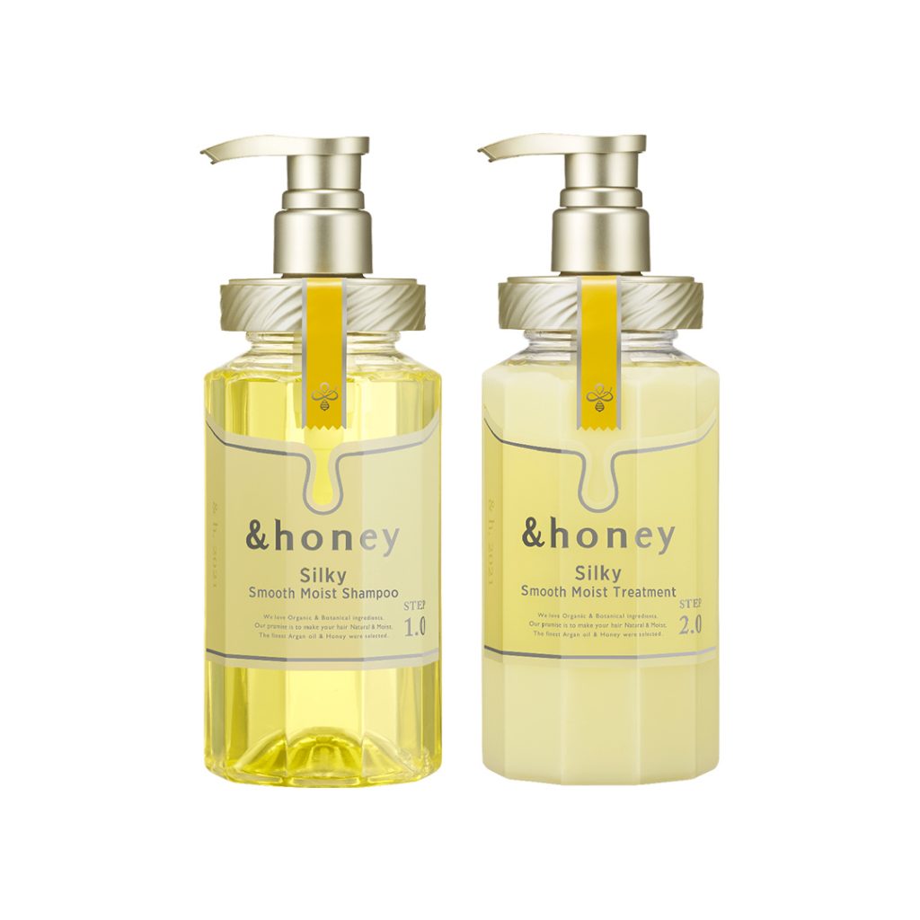 &honey Silky スムースモイスチャーシャンプー1.0／ヘアトリートメント2.0