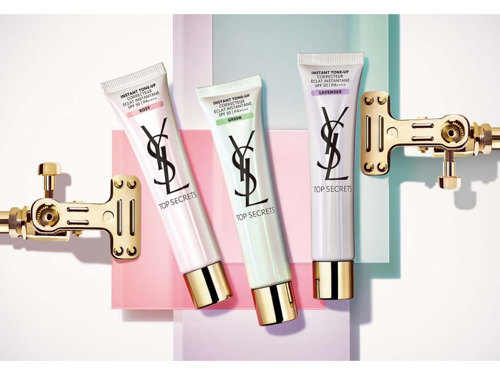 YSL 顔料フリーのトーンアップUV瞬時に透明感あふれる美膜肌へ