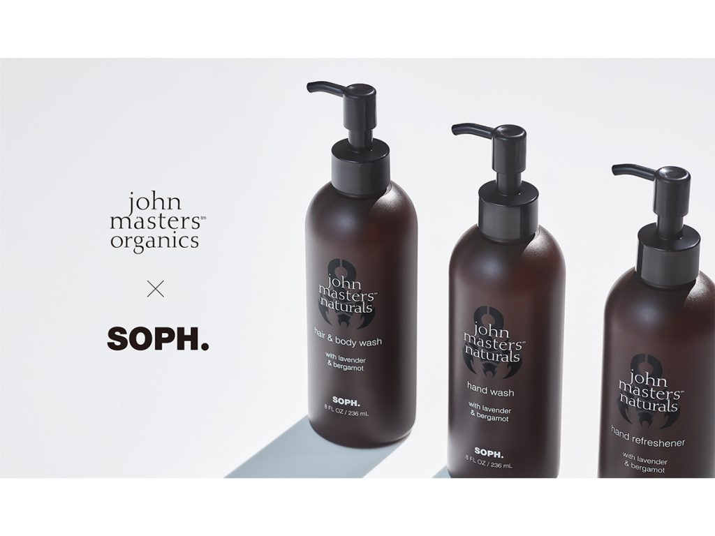 ジョンマスターオーガニックSOPH.とのコラボ商品を発売