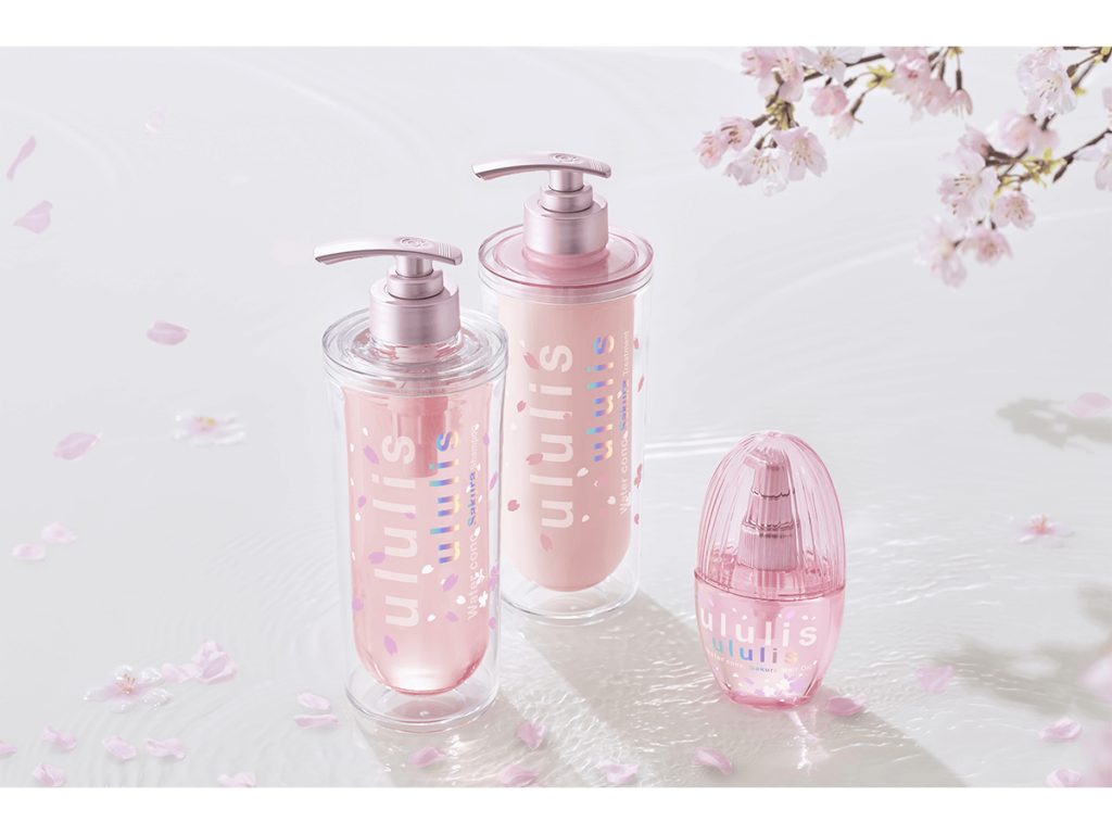 話題沸騰中の“ululis”限定品登場可憐な桜で春を先取り