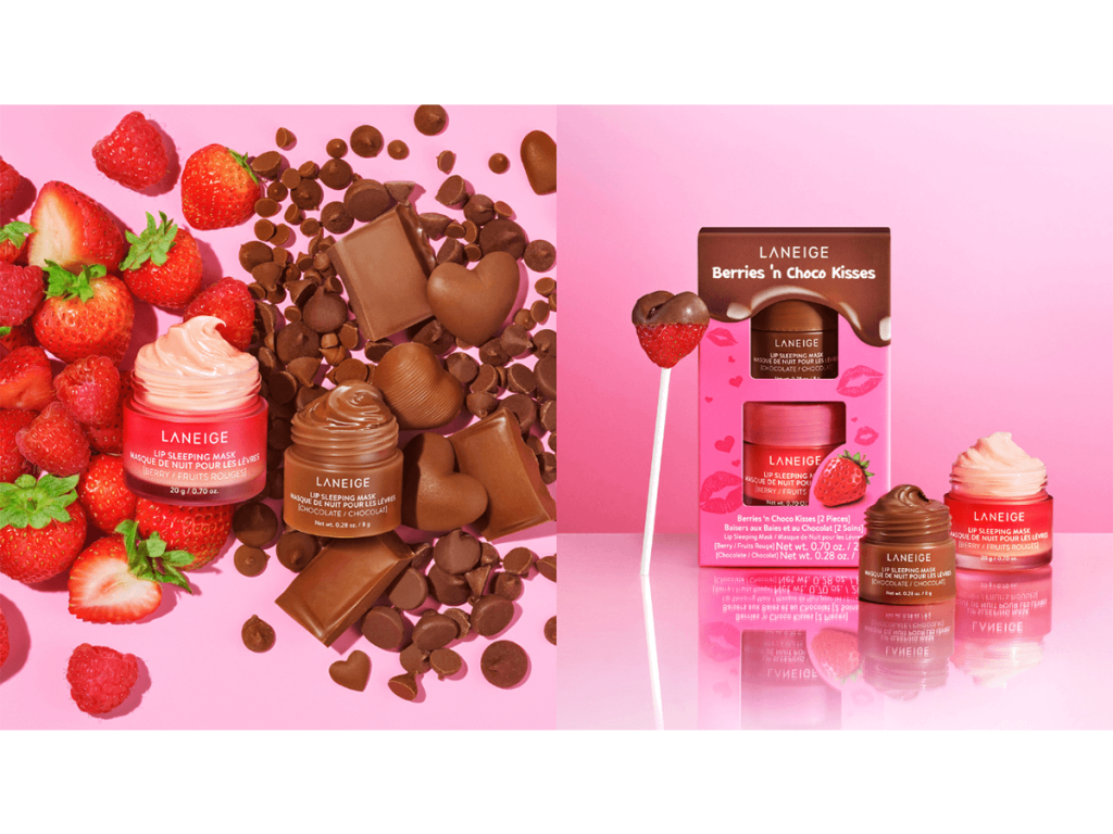 心までとろける甘酸っぱいリップマスク「ベリー＆チョコ キット」がLANEIGEより登場