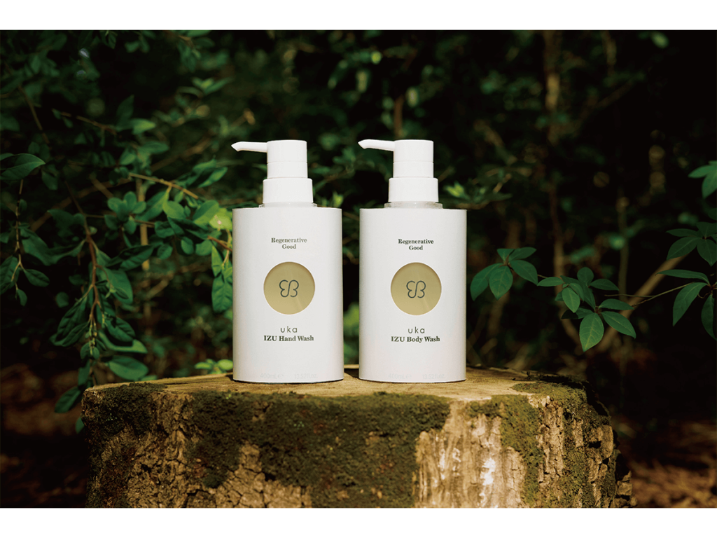 uka Regenerative GoodのIZUシリーズにハンド&ボディウォッシュが新登場